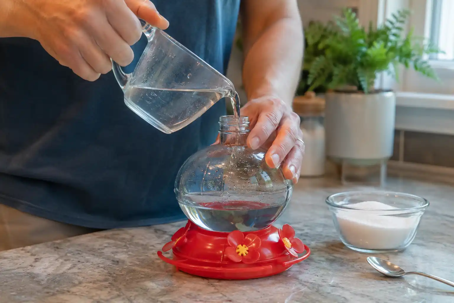 How to Make Hummingbird Nectar (The Right Ratio and Method)