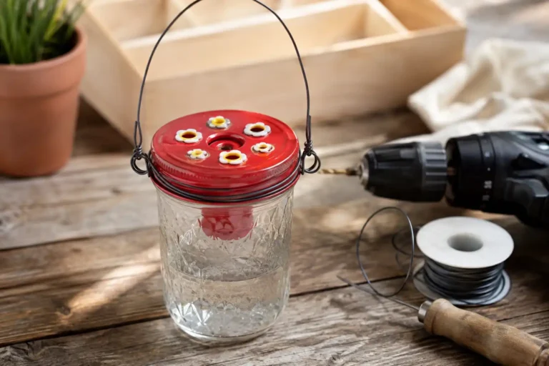 DIY Hummingbird Feeder: Easy Builds From Things You Already Have