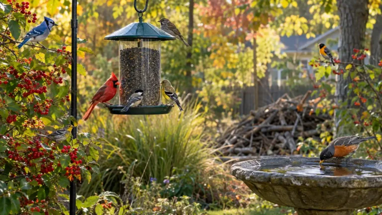 How to Attract Birds During Fall Migration (Backyard Guide)